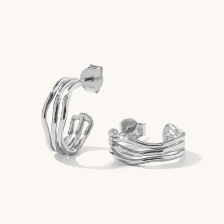 Karma Hoops Silver
